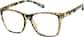 Angle view of Square Glasses 2046039 in Tortoiseshell thumbnail