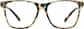 Front view of Square Glasses 2046039 in Tortoiseshell thumbnail