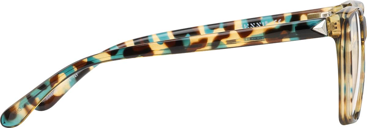 Side view of Square Glasses 2046039 in Tortoiseshell