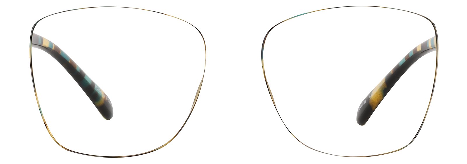 Black Square Glasses #2046021 | Zenni Optical