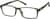 Angle view of Rectangle Glasses 2046134 in Green thumbnail