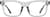 Front view of Square Glasses 2046212 in Gray thumbnail