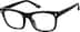 Square Glasses 2046221 in Black