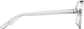 Side view of Geometric Glasses 2046523 in Clear thumbnail