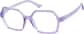 Angle view of Geometric Glasses 2046617 in Purple thumbnail