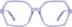 Geometric Glasses 2046617 in Purple
