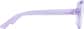Side view of Geometric Glasses 2046617 in Purple thumbnail