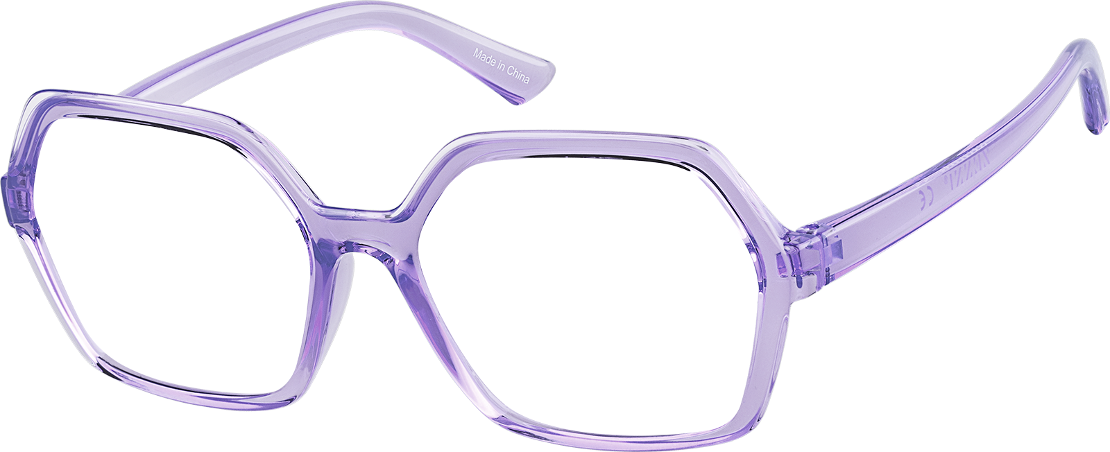 【♡♡】 Pink Geometric Glasses #2046619 | Zenni Optical