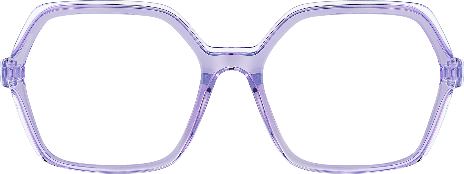 【♡♡】 Pink Geometric Glasses #2046619 | Zenni Optical