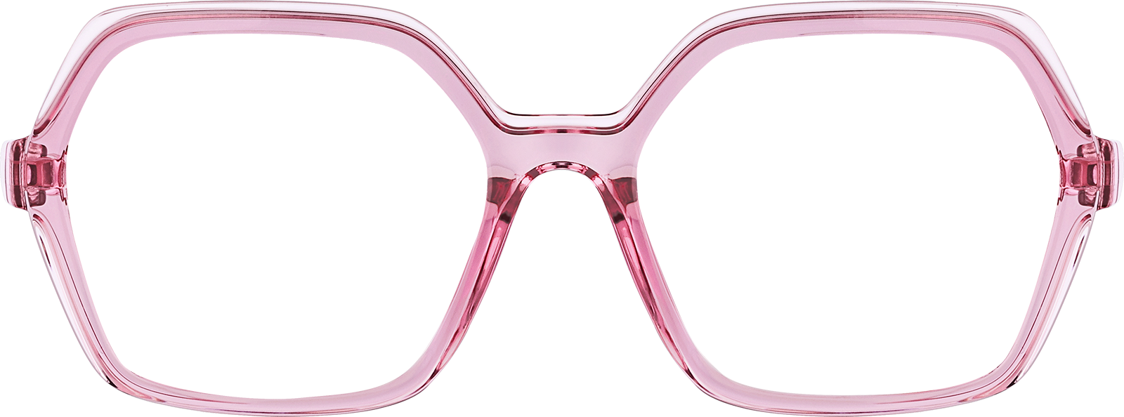 Purple Geometric Glasses #2046617 | Zenni Optical