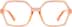 Geometric Glasses 2046642 in Orange