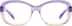 Rectangle Glasses 2046717 in Purple
