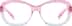 Rectangle Glasses 2046719 in Pink