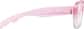 Side view of Rectangle Glasses 2046719 in Pink thumbnail