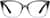 Front view of Cat-Eye Glasses 2046812 in Gray thumbnail