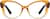 Front view of Cat-Eye Glasses 2046915 in Brown thumbnail