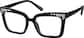Angle view of Square Glasses 2047021 in Black thumbnail