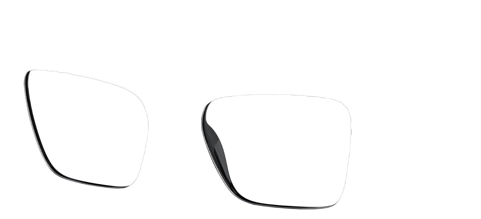 wani☺︎ Silver Square Glasses #3244611 | Zenni Optical