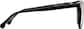 Side view of Square Glasses 2047521 in Black thumbnail
