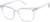 Angle view of Square Glasses 2047523 in Clear thumbnail