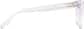 Side view of Square Glasses 2047523 in Clear thumbnail