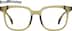 Square Glasses 2047524 in Green