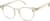 Angle view of Round Glasses 2047615 in Brown thumbnail