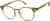 Angle view of Round Glasses 2047624 in Green thumbnail