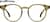 Front view of Round Glasses 2047624 in Green thumbnail