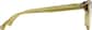 Side view of Round Glasses 2047624 in Green thumbnail