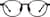 Front view of Round Glasses 2047715 in Brown thumbnail