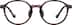 Round Glasses 2047715 in Brown