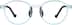 Round Glasses 2047716 in Blue