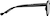 Side view of Round Glasses 2047721 in Black thumbnail