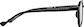 Side view of Round Glasses 2047721 in Black thumbnail