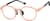Angle view of Round Glasses 2047742 in Orange thumbnail