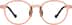 Round Glasses 2047742 in Orange