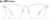 Front view of Square Glasses 2048323 in Clear thumbnail