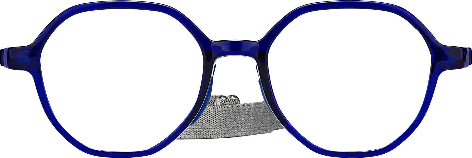 Purple Geometric Glasses #2048417 | Zenni Optical