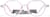 Front view of Geometric Glasses 2048417 in Purple thumbnail