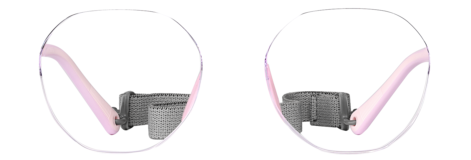 Purple Geometric Glasses #2048417 | Zenni Optical