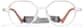 Front view of Geometric Glasses 2048423 in Clear thumbnail