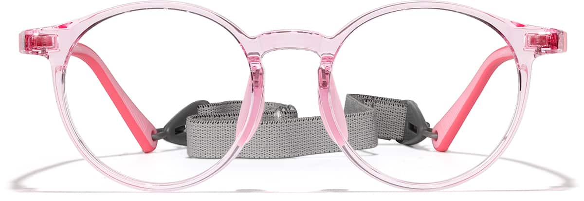 Pink Round Glasses #2048519 | Zenni Optical