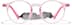 Round Glasses 2048519 in Pink