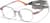Angle view of Round Glasses 2048612 in Gray thumbnail