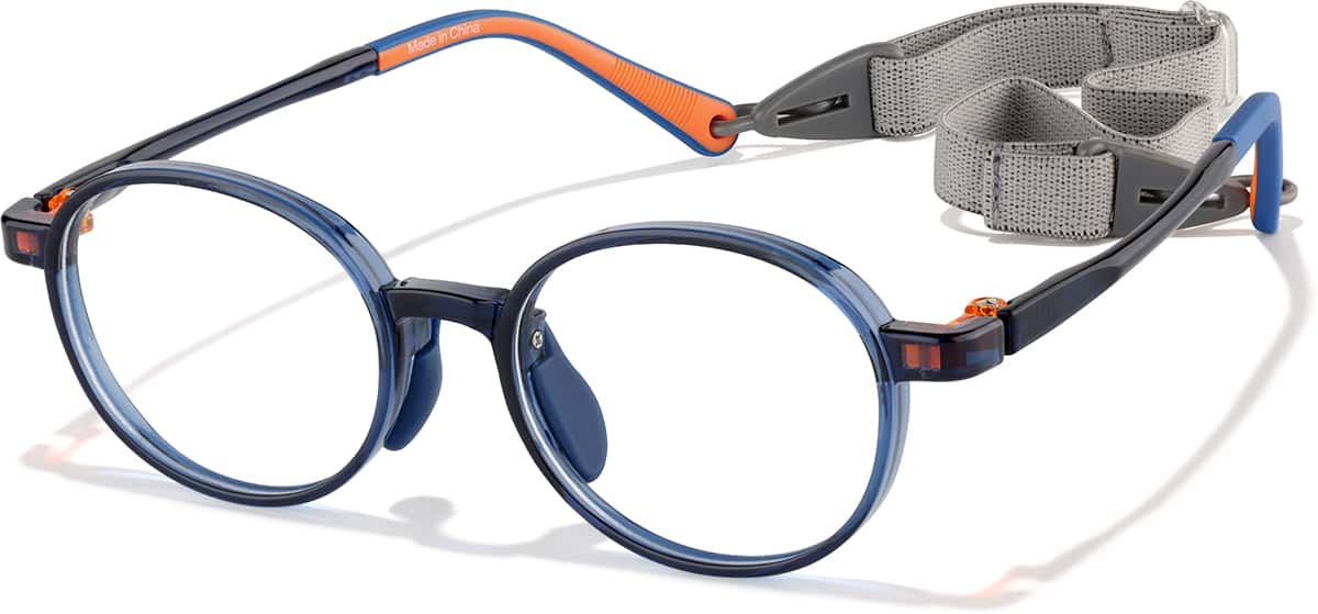 Black Round Glasses #2048621 | Zenni Optical