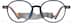Round Glasses 2048616 in Blue
