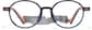 Front view of Round Glasses 2048616 in Blue thumbnail
