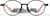 Front view of Round Glasses 2048621 in Black thumbnail