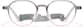 Front view of Round Glasses 2048724 in Green thumbnail